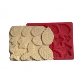 Силиконов калъп "Листа - 10 модела"