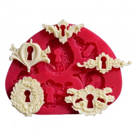 Силиконов калъп "Ключалки - 5 размера"