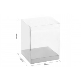 Прозрачна кутия за шоколадова фигура "190x160 h300мм"