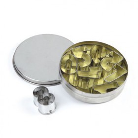 Комплект метални кутери "Цифри" - 9 елемента