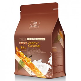 Млечен шоколад "CACAO BARRY ZEPHIR™ КАРАМЕЛ" - 35% - 2,5кг