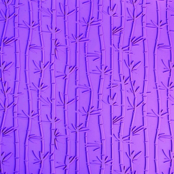 Релефен силиконов килим Бамбук