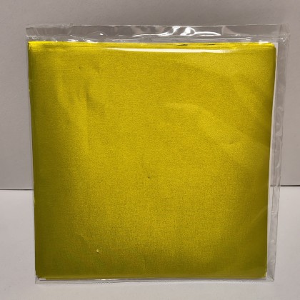 Алуминиево фолио за бонбони - Матово жълто