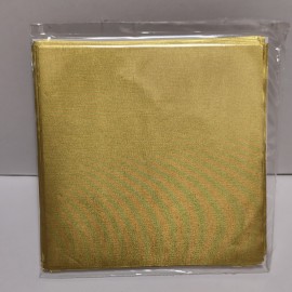 Алуминиево фолио за бонбони - Матово злато №140