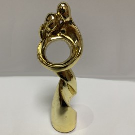 Сватбена фигурка - Златна Двойка 2 - 15см