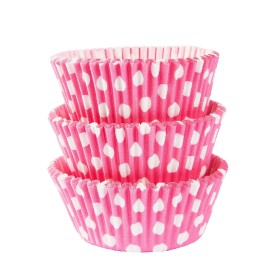 Капсули - розови на точки Ø52 h30