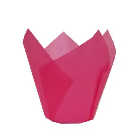 Капсули лале - розови Ø50 h55мм
