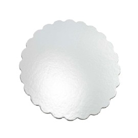 Сребърна подложка - Ø35 - 5 пласта