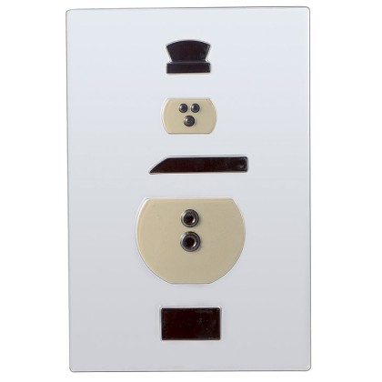 Форма за шоколадова отливка "Снежен човек"