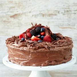 Въртяща поставка за торта Ø32 - Бяла - МЛ