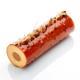 Метална форма за печене с вложка за пълнежи  - Ø78х250мм