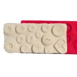 Силиконов калъп "Копчета асорти - 14 гнезда"