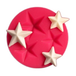 Силиконов калъп "Звезда - 3 размера"