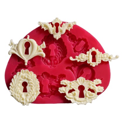 Силиконов калъп "Ключалки - 5 размера"