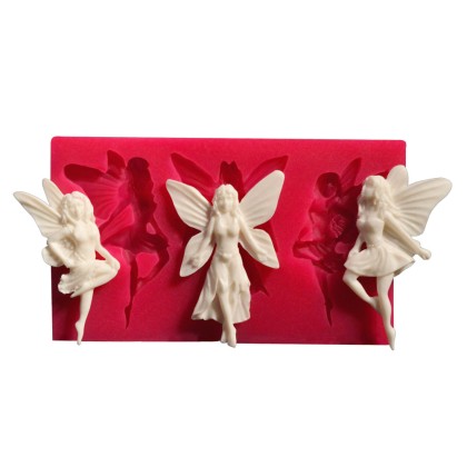 Силиконов калъп "Феи - три модела"