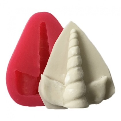 Силиконов калъп "Рог и уши на еднорог"