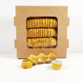 Капсули - златни за печене Ø18 h15 - 200бр