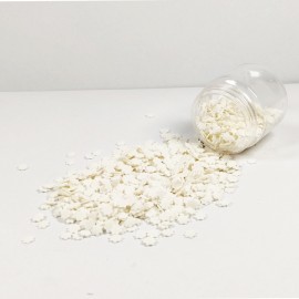 Захарна поръска "Звезди" - Бели - 50гр