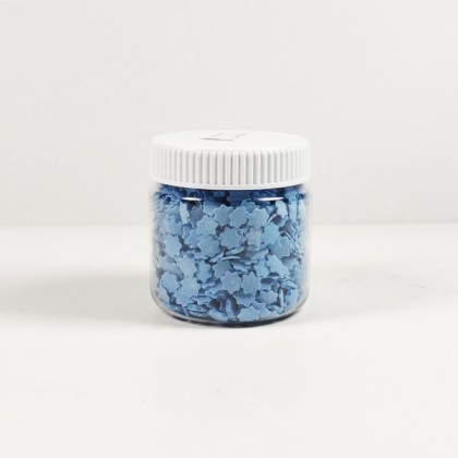 Захарна поръска "Звезди" - Сини - 50гр