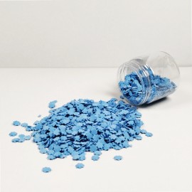 Захарна поръска "Звезди" - Сини - 50гр