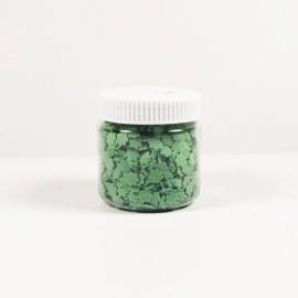 Захарна поръска "Звезди" - Зелени - 50гр