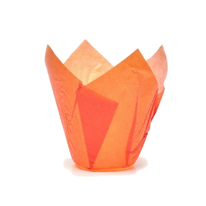 Капсули лале - оранжеви Ø50 h80мм