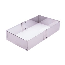 Раздвижен ринг - правоъгълен - 30-57см h7см