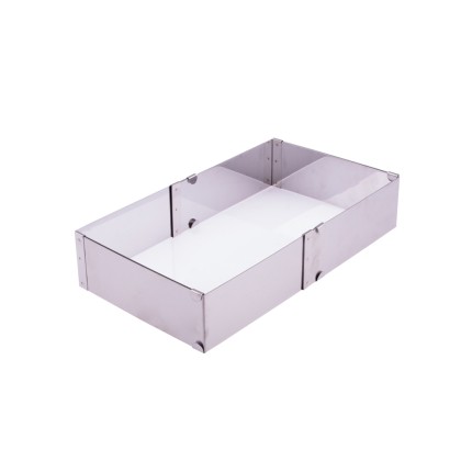 Раздвижен ринг - правоъгълен - 20-40см h10см