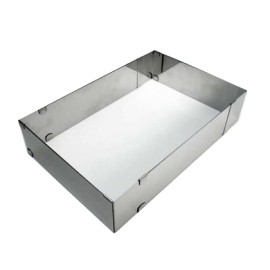 Раздвижен ринг - правоъгълен - 24х19-32х46см h10см