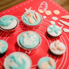 Силиконов килим за печене с оразмерения "50х40см" 