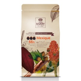 Черен шоколад "CACAO BARRY MEXIQUE" - 66% - 1кг