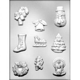 Термоформована форма "Коледни асорти - 9 гнезда"