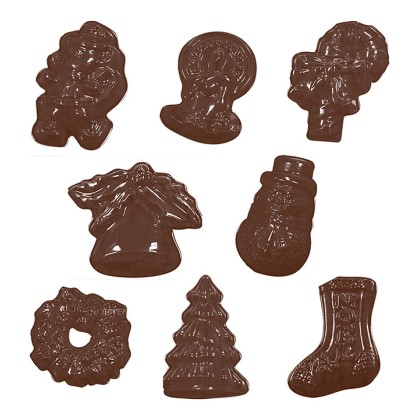 Термоформована форма "Коледни асорти - 9 гнезда"