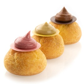 Силиконов килим с перфорация и очертания "Air Mat Choux" - 60x40см