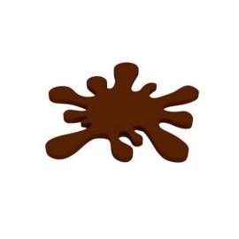 Шаблон шоколадова отливка - Петно