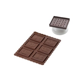 Силиконовa форма и кутер за коледни бисквити "Snowman Slim"