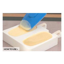 Силиконова форма за сладолед "GEL01 - CLASSIC - 2 гнезда