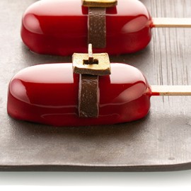 Силиконова форма за сладолед "GEL01 - CLASSIC - 2 гнезда