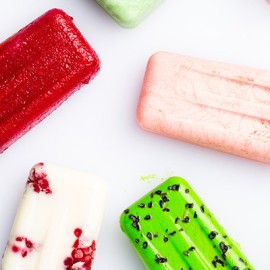 Силиконова форма за сладолед "GEL10 - MINI VINTAGE" - 4 гнезда