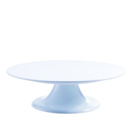 Въртяща поставка за торта Ø32 - Бяла - МЛ