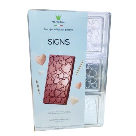 Поликарбонатна форма шоколадов бар - Сърца