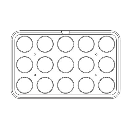 Плоча за тарталети  "MAXIW"