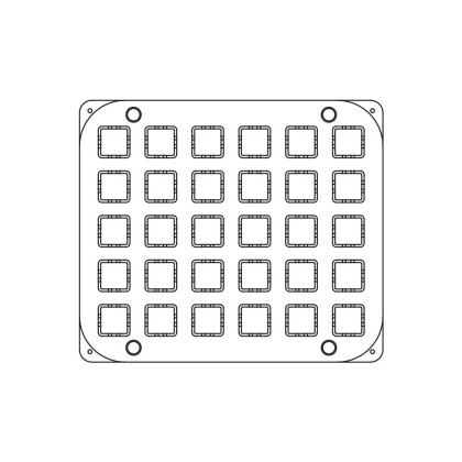 Плоча за еклери "CHOUX01"