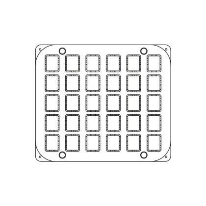 Плоча за еклери "CHOUX02"