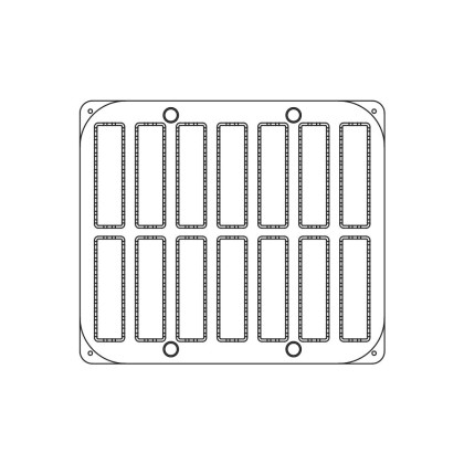 Плоча за еклери "CHOUX03"