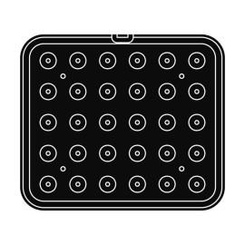 Плоча за тарталети "PLATE 62"