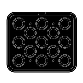 Плоча за тарталети "PLATE A"