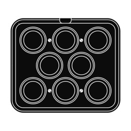 Плоча за тарталети "PLATE F"