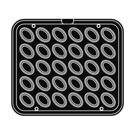 Плоча за тарталети "PLATE M"