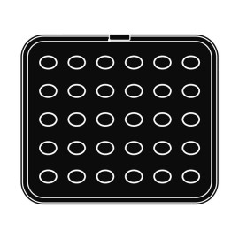 Плоча за тарталети "PLATE S04"